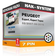 Špeciálny postroj PEUGEOT Expert, Expert Tepee 02/