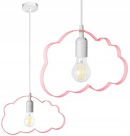 STROPNÉ ZÁVESNÉ SVIETKO CLOUD, FARBY LUSTRE E27