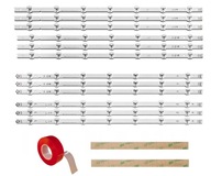 LED lišty LG 55LB670V 55LB700V 55LB671V SLIM DRT