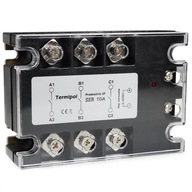 SSR elektronické relé 10A 3-32VDC 48-480VDC