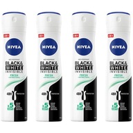 NIVEA Antiperspirant B&W Fresh 4*150ml sprej