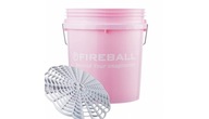 Fireball Bucket + separátor (svetlo ružový)