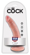 Dildo s prísavkou 18 cm King Cock