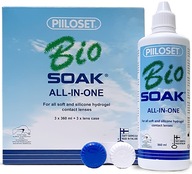 PIILOSET BIOSOAK+ LENS LIQUID 3x 360 ml + 3 objemy