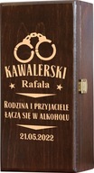 Krabička, krabička na alkohol, GRAVÍROVANÝ darček