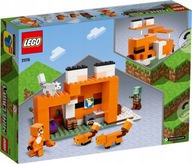 LEGO MINECRAFT FOX HABITAT 21178 SADA BLOKOV FOX FOX HOUSE - 8+