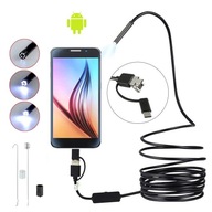 ENDOSCOPE LED KONTROLNÁ KAMERA ANDROID USB IP67