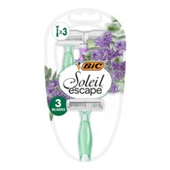 BIC Soleil Escape dámske 3-čepelové holiace strojčeky - Lavender & Euk