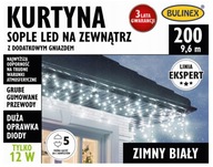 SILNÉ VONKAJŠIE CILICLES LED LIGHTS záves *BULINEX* 9,6 m - 200 svetiel