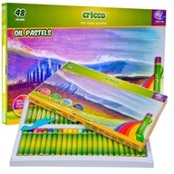 Cricco olejové pastely 48 farieb pre deti