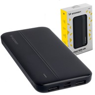 WOZINSKY POWERBANK 10000mAh 2x USB/MICRO USB/USB C