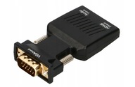 KONVERTOR ADAPTÉRA AUDIO SIGNÁLU VGA na HDMI