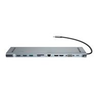 Adaptér Baseus Enjoyment 11v1, USB-C HUB na 2x HDM