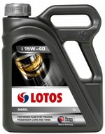 LOTOS DIESELOVÝ OLEJ 15W40 TC MINERAL E2 CG4/SJ 5L