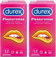 DUREX PLEASUREMAX Kondómy 24 ks