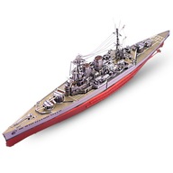 Piececool kovové puzzle 3D model lode HMS Hood