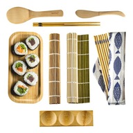 BAMBUSOVÝ SUSHI SET na servírovanie pre 5 osôb