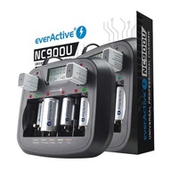 Everactive NC900U 6 9V nabíjačka (6F22), AA, AAA,