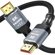 Kábel HDMI 2.1 60Hz 4K 120Hz 2m Premium 8K