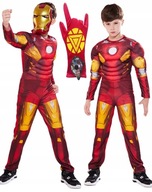 Kostým IRON MAN Kostým IronMan Maska + rukavice 122/128