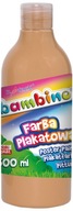 FARBY NA PLAKÁTY vo fľaši 500 ml NUD farba Bambino detská FARBA