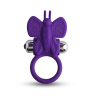 Prsteň - Anello fallico vibrante butterfly Toyz4