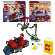 LEGO Marvel 76275 Spider-Man vs. Motocykel Chase Príslušenstvo Doc Ock