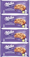 Sušienky Milka Sensations s kakaovou náplňou a čokoládovými kúskami 156g x4