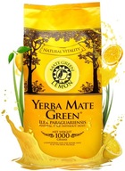 Yerba Mate Zelený CITRÓN 1000g despalada 1kg LIMON