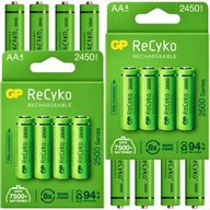 BATÉRIE Batérie GP Recyko R6 AA 2500mAh x8