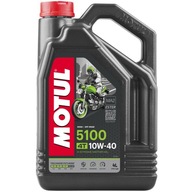 MOTUL 5100 10W40 4L motorový olej 4T MOTOCYKLE