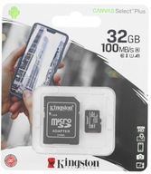 PAMÄŤOVÁ KARTA MicroSD Canvas Select Plus Class 10