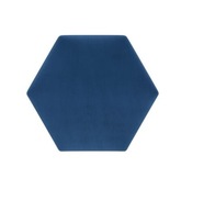 Stegu čalúnenie nástenných panelov Mollis Hexagon Navy Blue