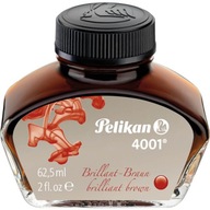 Atrament do pera Pelikan 4001 hnedý 62,5ml