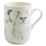 Atraktívny porcelánový hrnček White Cat 350ml