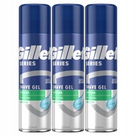 Gél na holenie Gillette Sensitive Series 3 kusy