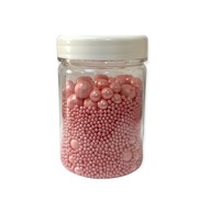 Perlový cukor posyp Royal pink pearls 80 g