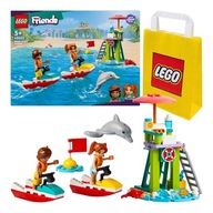 LEGO Friends - Plážový vodný skúter (42623) s figúrkou delfína + darčeková taška