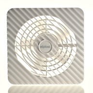 Kúpeľňový ventilátor fi150 mm štandardný biely KRÁTKY GOLIER 6,3 cm!