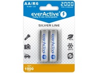 Nabíjacie batérie AA/R6 everActive Silver 2000mAh 2ks