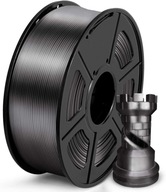 FILAMENT SUNLU BLACK BLACK SILK PLA 1kg