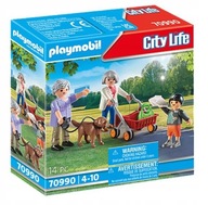 Playmobil Starí rodičia s vnukom 70990