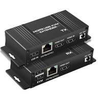 HDMI LAN KVM USB RJ45 PREdlžovací kábel 60M ETHERNET LOPOUT