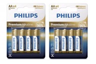 PHILIPS LR6 AA 1,5V PREMIUM Alkalické batérie 8 ks