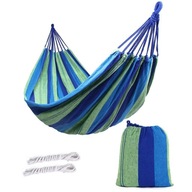 LARGE DOUBLE HAMMOCK XXXL GARDEN laná + CASE