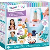 MAKE IT REAL Mini Potter's Creative Set Ceramics Studio