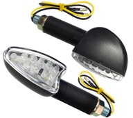 Univerzálne smerovky MRT-001, LED (15 diód), čierne, (E-mark) Viac