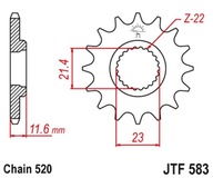 Jt Sprocket Front 2051 13 Tt 250 93-04 205113 Jt 520