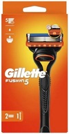 Holiaci strojček GILLETTE Fusion5 + 2 čepieľky