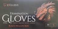 BLACK Nitrilové rukavice Black Dragon XL 100 ks